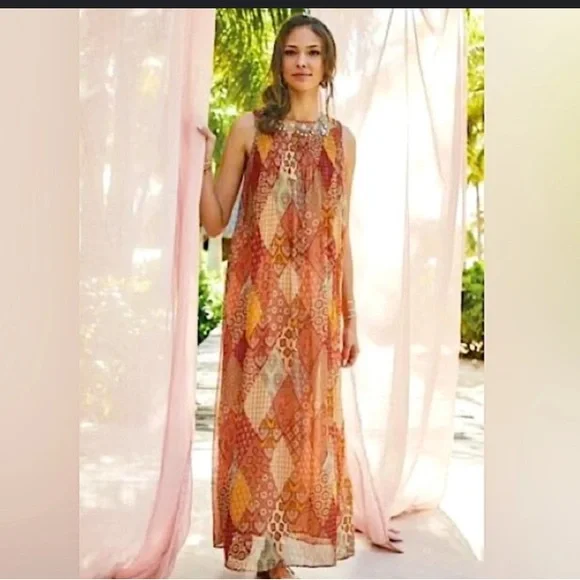 🐲💙 Soft Surroundings Maxi Dress - Picture 14 of 14